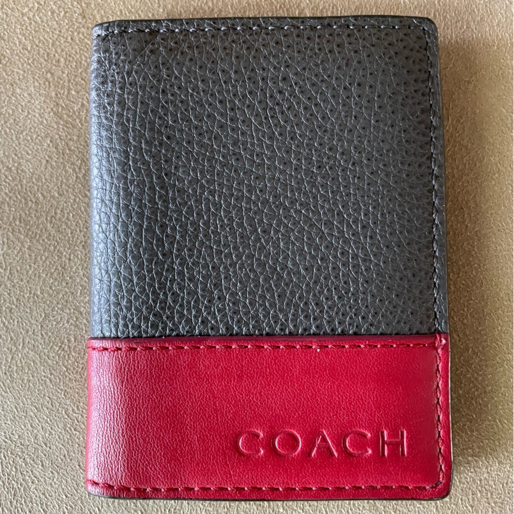 Coach Leather Card Holder